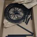 5-Pack Decent Metal Plant Stands, Heavy Duty Flower Pot Stands for Multiple Plant, Anti-Rust Iron Plant Pot Shelf, Decoration Racks for Home Indoor and Outdoor (5 Pack Black)