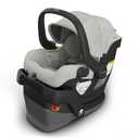 UPPAbaby Mesa V3 Infant Car Seat - Easy Installation + SmartSecure Technology - Attaches to Stroller | Base + Infant Insert Included - Savannah (Grey Mlange) Manufacturing Date: 06/2025, Expiry Date: 06/2032