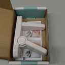 Door Lever Lock (1 Pack) Prevents Toddlers from Opening Doors. 3.25" L * 1.5" W * 4.5" H Easy One Hand Operation for Adults. Durable ABS with 3M Adhesive Backing. Simple Install, No Tools Needed.