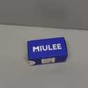 MIULEE Pack of 2 Decorative Outdoor Waterproof Pillow Covers Square Garden Cushion Sham Throw Pillowcase Shell for Spring Patio Tent Couch 18x18 Inch Black