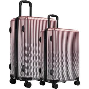 Luggage Set, 20 Inch Carry on Luggage, 28 Inch Checked Luggage Lightweight Hardside Suitcase With Spinner Wheels, TSA Lock, 2-Piece Set 20/28 Inch