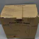 Drain Auger, Clog Remover with Drill Adapter, 25 Feet Flexible Plumbing Snake Use Manually or Powered for Kitchen, Bathroom and Shower Sink, Comes with Gloves (orange)