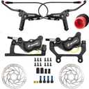 Diamond King Zoom HB-890E Ebike Hydraulic Brakes (Black & 2-PIN Connector)