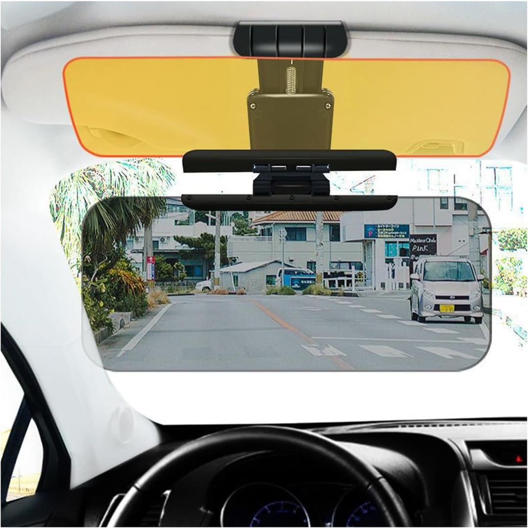 Car Sun Visor Extender-Glare Reflect Light Sun Visor Anti-Ultraviolet Business Vehicle Automobile Suppliesused Both Day and Night Plastic for Vehicles Sunshade