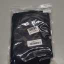 VOYJOY Straight Leggings Bottoms Wide Leg Pants for Women 33" High Waist Stretch Casual Sweatpants (X-Small, Black)