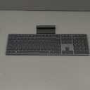 Lenovo 700 Modern Wireless Keyboard, 2.4 GHz Dongle & Dual Bluetooth Connection, AES-128 Encryption, 36 Month Battery Life, Luna Grey