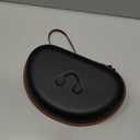 Hard Headphone Case for Beats Solo 4, Studio Pro, Solo 3, Studio 3, Solo 2,Over Ear Headphone Carrying Case with Storage Cable Bag Strap for Travel (Black_Coffee)