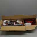 Mr. Christmas Super Climber Musical Animated Christmas Decoration, 42 Inches, Plush White Santa Claus