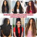 4/30 Human Braiding Hair Water Wave Bulk Human Hair for Braiding Bohemian Knotless 2 Bundles 100g 28inch No Weft 10A Brazilian Virgin Hair Extensions Curly Bulk Human Hair for Boho Braids