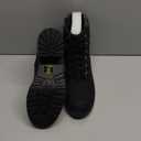 Soda Single Lug Sole Chunky Heel Combat Ankle Boot Lace up w/Side Zipper, Size 8.5