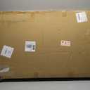 LOSOUR Arched Mirror, Farmhouse Decor Solid Wood Frame Wall Mirror, Bathroom Mirrors, Large Vintage Mirror for Bathroom, Living Room,Bedroom, Entryway, Hallway,Foyer (Brown, 36" L x 24" W)