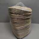 50 Pcs Heart Shaped Palm Leaf Plates, Disposable Compostable Plates, Bamboo Like Charcuterie Boards for Wedding, Party, Catering, Camping, Events and Daily Use (8 inches/ 20.32 cm)