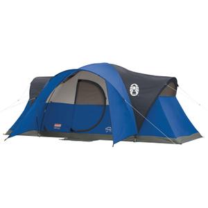 Coleman Montana Camping Tent with Rainfly, Weatherproof Family Tent Sets Up in 15 Mins, Fits Multiple Airbeds