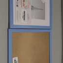 upsimples 8x10 Picture Frame, Display Pictures 5x7 with Mat or 8 x 10 Without, Wall Hanging Photo Frames, Blue, 1 Pack