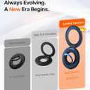 TORRAS 2025 Flagship Magnetic Phone Grip Ring Holder Kickstand [2-Sided Magnetic] [360 Rotation] Fit for MagSafe Accessories for iPhone 17 16 15 14 13 12 11 Samsung, Google, Blue