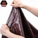 24 x 24 FT Waterproof Heavy Duty Tarp, 10 Mil Thick, Outdoor Furniture Covers, Plastic Insulated Tarpaulin for Camping Tent Roof Boat Patio Pool Cover, Large & Small Multi-Size Tarps, Brown/Black