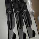 942-04053C Mower Blades for 50" Lawn Tractors, 742-04053 High Lift Blade Fit for Cub-Cadet Troy Bilt RZT 50 LT1050 LTX1050 50" Deck 742-04053A 742-04123, 942-04123, 3 Pack