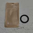 SleekStrip Mag Ring MagSafe Magnetic Ring Adapter for iPhone Android Kindle Strong Adhesive MagSafe Sticker for Phone Case Back of Phone Magnetic Converter Kit Accessory (Black (Pack of 1))