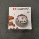 Zassenhaus Magnetic Retro 60 Minute Kitchen Timer, 2.75-Inch, Cool Gray