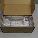 Cisily Sponge Holder for Kitchen Sink, Sink Caddy Organizer with High Brush Holder, Kitchen Countertop Organizers and Storage Essentials, Rustproof 304 Stainless Steel (Silver, 9.25)