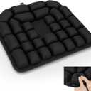 Inflatable Seat Cushion - Airplane Seat Cushion for Long Flights, Stable & Firm Support for Sports & Outdoors, Stadium Bleachers, Travel & Hard Dining Chairs