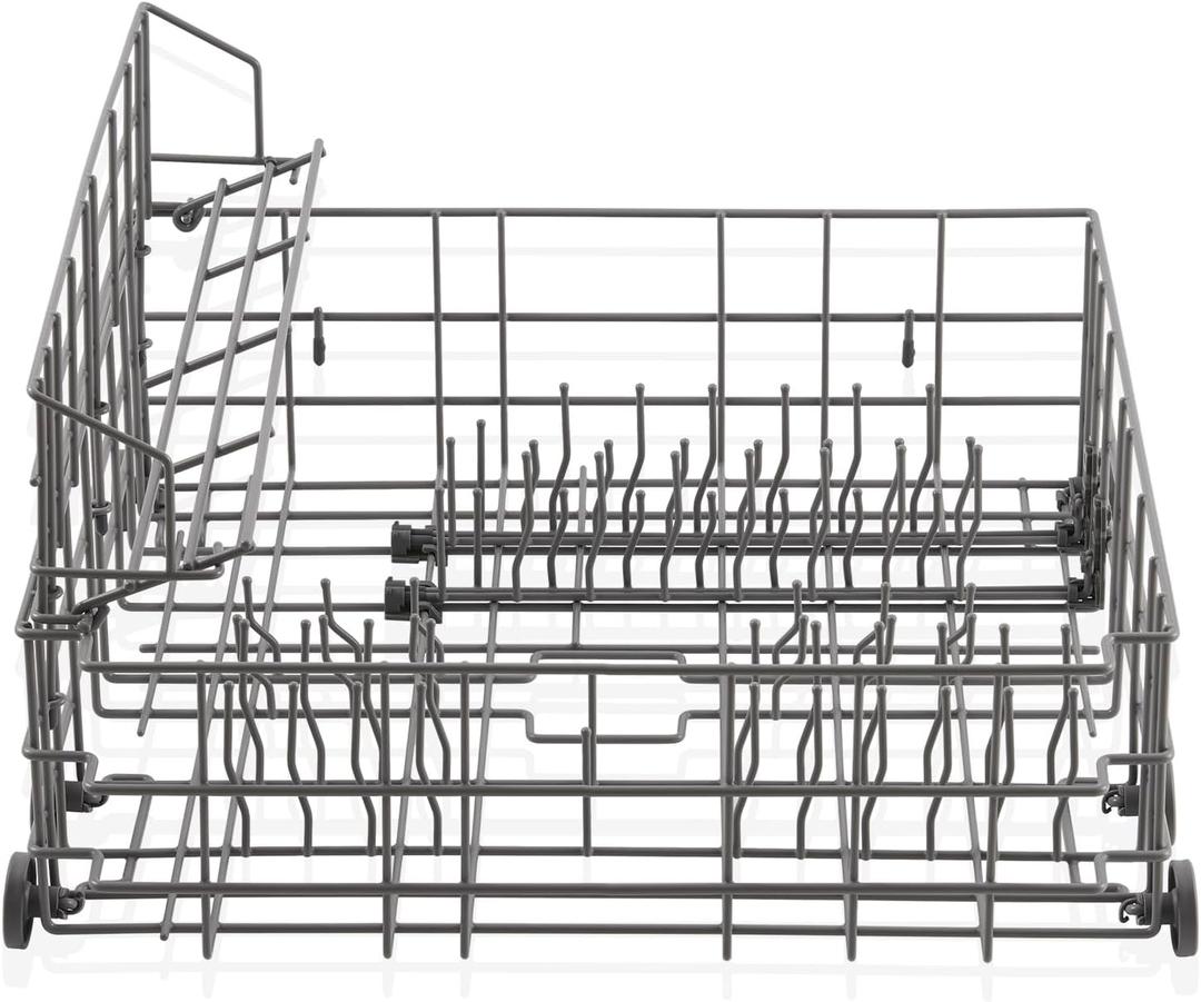 Upgraded W10139223 Dishwasher Lower Rack Replacement Parts for Maytag Jennair Dishwasher Rack MDBD820AWW MDC5100AWB Lower Dishrack Maytag Dishwasher Bottom Rack Drawer Assembly Basket Wheels