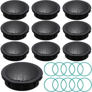 10 Pack Sprinkler Head Caps Compatible with Rain Bird 1800XC 1800 Series Spray Bodies, UV-Resistant ABS Replacement with O-Ring for Lawn Garden Sprinkler System Maintenance