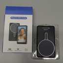 Vlog Selfie Monitor Screen iPhone, 4K 60fps Recording, Wireless Screen Mirroring with Remote Control, Magnetic Fixation, 180° Rotation, 3 Levels of Brightness, Compatible with iPhone & Android