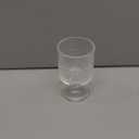 4 Pack Vintage Goblet Glasses, Hobnail Drinking Glassware, 8 oz Vintage Wine Glasses for Cocktail, Whiskey, Beer, Juice