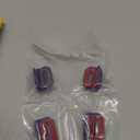 Savadicar Purple Interior Accessories - Window Control Switch Trim Set for 2018-Present Jeep Wrangler JL JLU 4XE & Gladiator JT - Solid Color Interior Decor Upgrade Option, 4-Piece