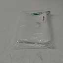 9 Pack Washable Waterproof Fridge Liners and Drawer Mats, Refrigerator Shelving Pads in White