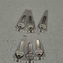 The Hillman Group #58 Blank Master Lock Key 6 Pcs