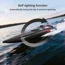 25inch UDI022 Large Remote Control Boat for Adults Experts 14y+ Alloy Tail Kits RC Brushless Watercraft 50km/h 31mph 3S/4S Battery & LED 4WD Full-Functions RC Sail