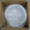 Homemory 6.3" x 8" Extra Large Outdoor Waterproof Candle with Auto 6-Hour Timer, Big Flameless Candle, Extra Wide and Tall Pillar Candle Battery Operated, White Plastic Made, Long Last for Months