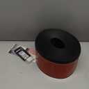 Duzzy Flexible Baseboard Molding Trim, 6 Inch(W) x 60 Feet(L) Peel and Stick Rubber Wall Trim Molding, Self-Adhesive Vinyl Wall Base Cove Base (Black)