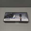 Alvoxcon USB Wireless Microphone, UHF Dynamic mic for Android, PC Computer, Laptop, PA, Podcasting, Vlogging, YouTube, Vocal Recording, Gaming, Singing Practice (System with USB Receiver)