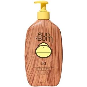 Sun Bum Original SPF 50 Sunscreen Body Lotion - Broad Spectrum Moisturizing Sunscreen with Vitamin E - Hawaii 104 Act Compliant (Made Without Octinoxate & Oxybenzone) - 16 oz