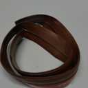 GroTheory 2 Pack Door Draft Stopper, Under Door Sweep for Exterior & Interior Doors, Weather Stripping Door Seal, Garage Window Blocker Noise Cold Air Insulation, Draft Guard Brown 2" W x 39" L