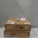 2 Pcs 20 Inch Pre Lit Christmas Wreaths Artificial Christmas Outdoor Wreath Lighted Xmas Front Door Decoration with LED Lights, Pine Cones, Berry Clusters for Holiday Window Decor