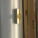 Gold Wall Sconces Set of Two Hardwired, Dimmable 5CCT LED Bathroom Light Fixtures Over Mirror, 360 Full Lighting 23 inch Vanity Light Bar Modern Wall Sconce for Bathroom Bedroom Living Room