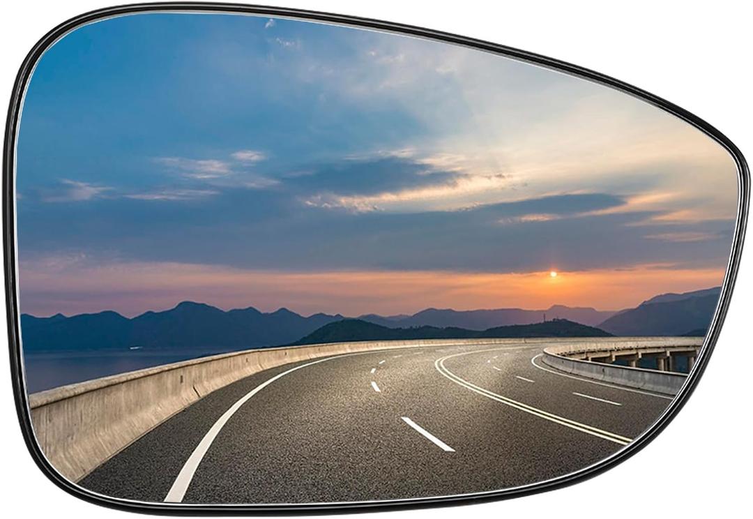 Passenger Side Mirror Replacement for Honda Accord 2018 2019 2020 2021 2022 -Rear View Mirrors Glass, Right Side Mirror Glass