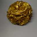 Artificial Flower Ball for Centerpieces Bridal Wedding Artificial Wedding Party Centerpieces Decorations, 7.8inch (10, Gold)