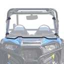 StarknightMT Full Windshield Compatible with Polaris 2014-2018 RZR XP 1000/ XP Turbo 15-18 RZR 900/ S900 /S1000 Scratch-resistant RZR Front Windshield