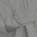 Boy's Long Sleeve Oxford Dress Shirts Solid Casual Button Down Collar Shirt Kids Formal Uniform Tops 12-13Y
