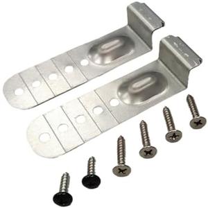 D. I Accessa DD82-01433A OEM Dishwasher Assembly-Install Kit Fits for Samsung Dishwashers DW80R2031 DW80N3030US DW3000Mm Series Mounting Bracket Includes 2 x Mounting Brackets, 4 x Mounting Screws