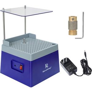 Stained Glass Grinder,Mini Portable Stained Grinder Diamond Glass Art Grinding Tool with 5/8" Diamond Grinder Bit (Blue)