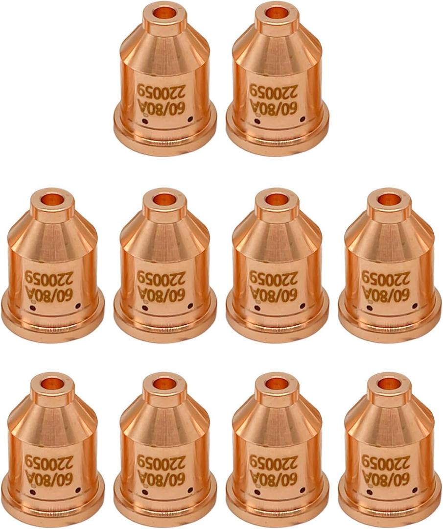 10Pcs 220059 Nozzle Tip for Hypertherm PMX 1000 1250 1650 Plasma Cutting Torch Consumables