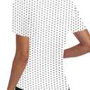 Alaroo Womens Summer Tops Short Sleeve Shirts Crewneck Basic Tee (White, S)