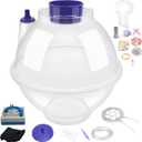 Balloon Stuffing Machine,New 16.9'' Balloon Stuffer to Wrap Gift Balloon Filling Kit with 9 Accesorios Used for Wedding Christmas Birthday Party Decoration (Balloon Stuffer With Pump & Flaring Pliers)