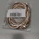 Lusstiazz Cowboy Hat Band for Women Men, Beaded Hat Band for Straw Hat Fedora Hand Made Replaceable Golden Hat Band Diomond